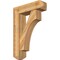 Ekena Millwork Westlake Craftsman Rough Sawn Bracket w/ Offset Brace, Western Red Cedar, 8"W x 28"D x 40"H BKT0806X28X40WTL04RWR - alternate 1